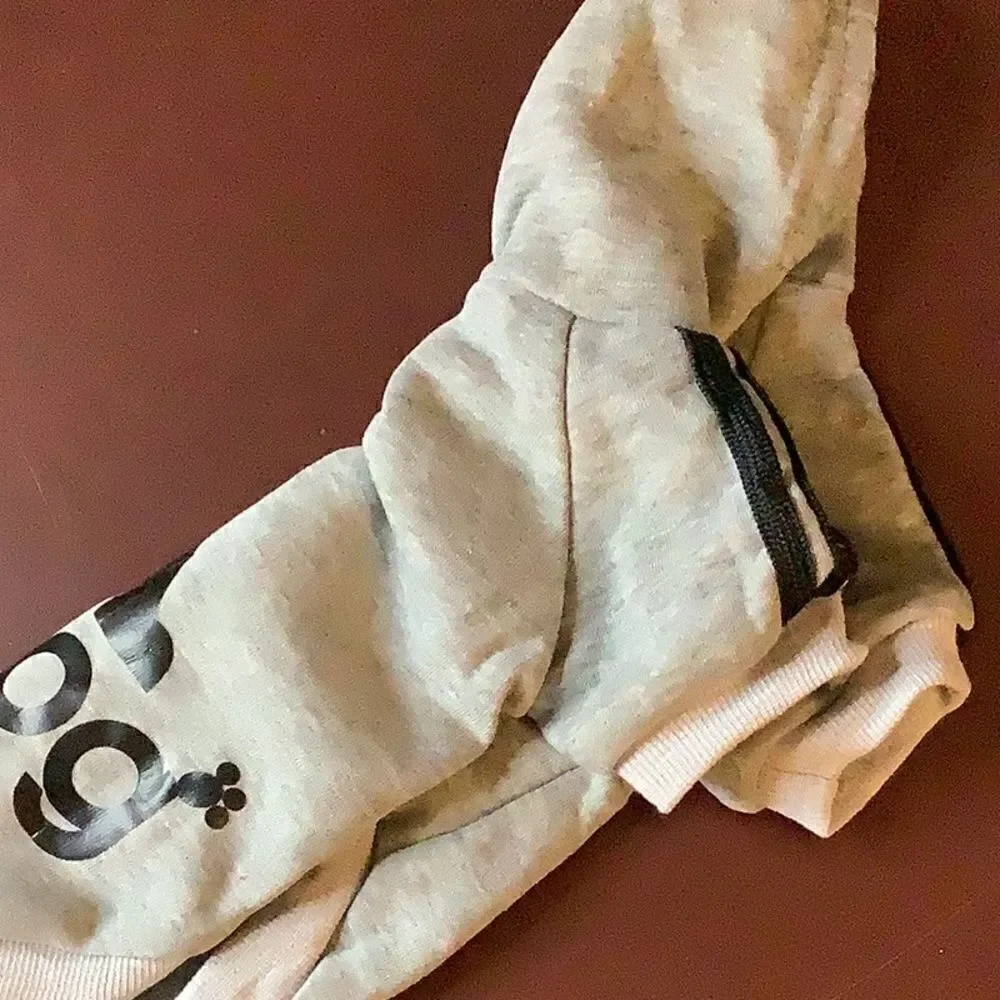 ADIDOG Gray Track Hoodie *NEW* - Picture 4 of 9